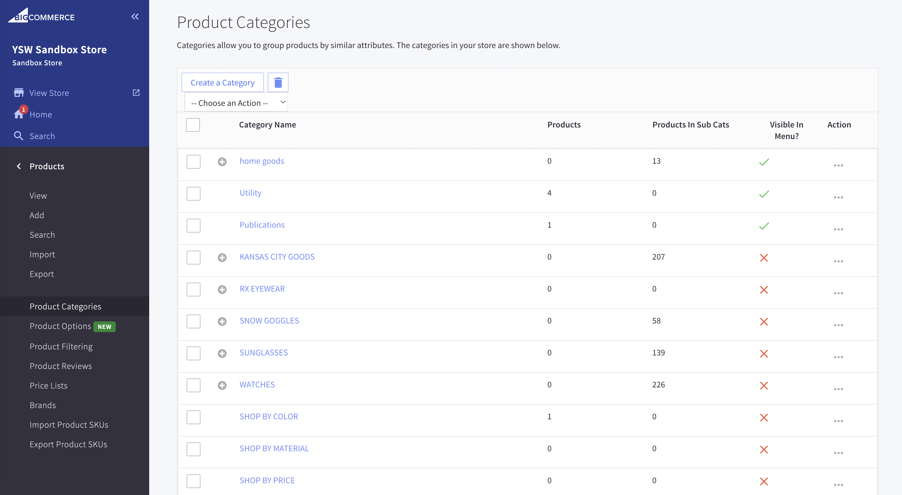 Training How to Create and Organize Product Categories